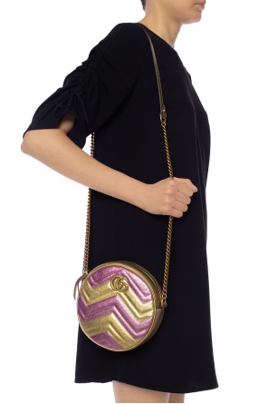 'gg marmont' quilted shoulder bag, zdjęcie 2 'gg marmont' quilted shoulder bag od Gucci